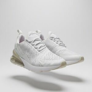 Nike Women's White and Cream Sneakers